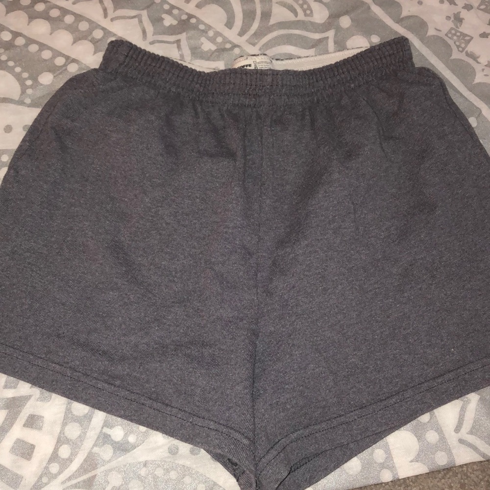 Dark gray soffe shorts